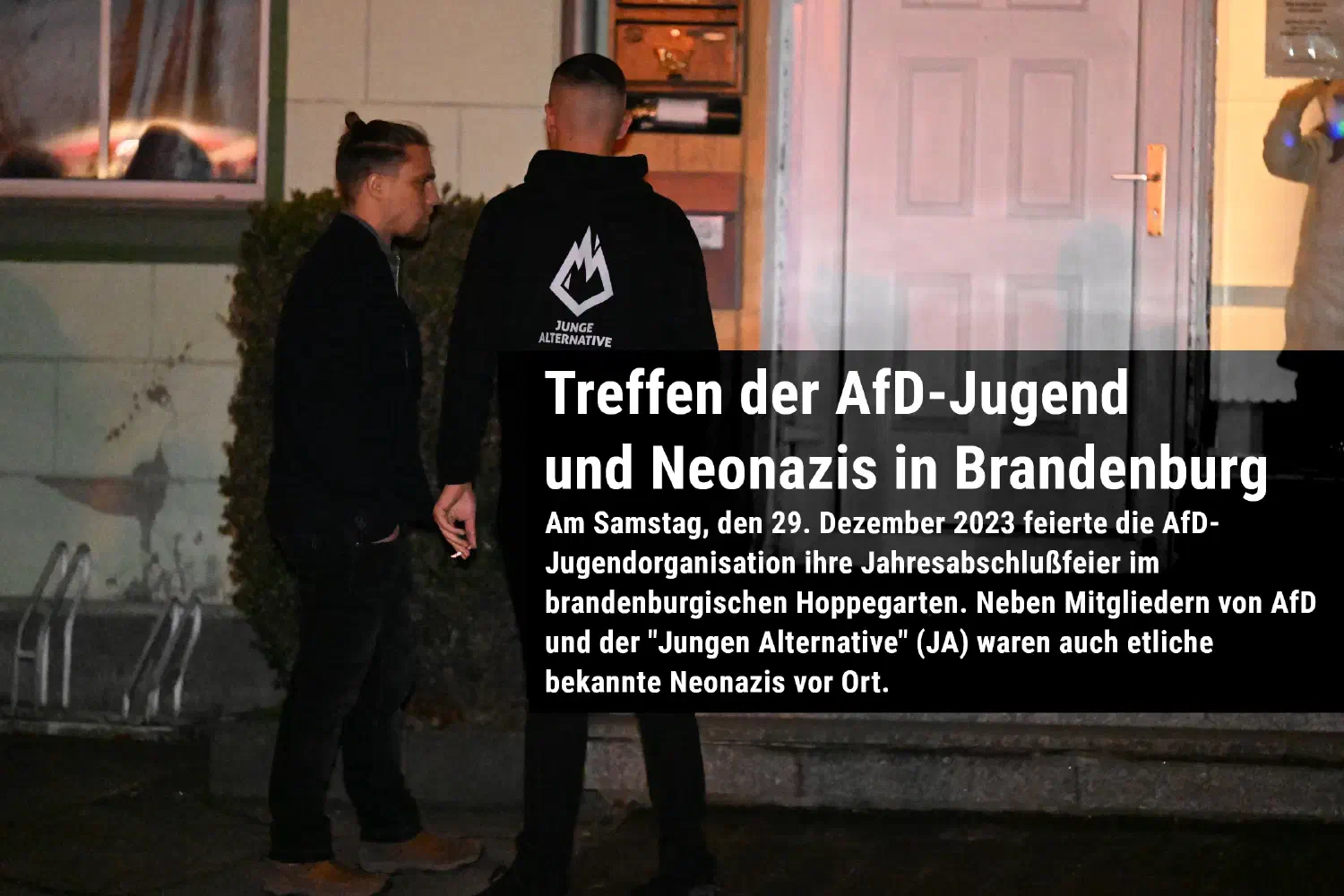 Treffen der AfD-Jugend in Brandenburg