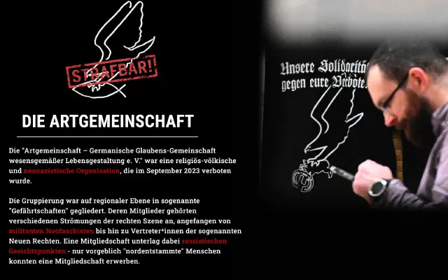 Tafel zu Artgemeinschaft