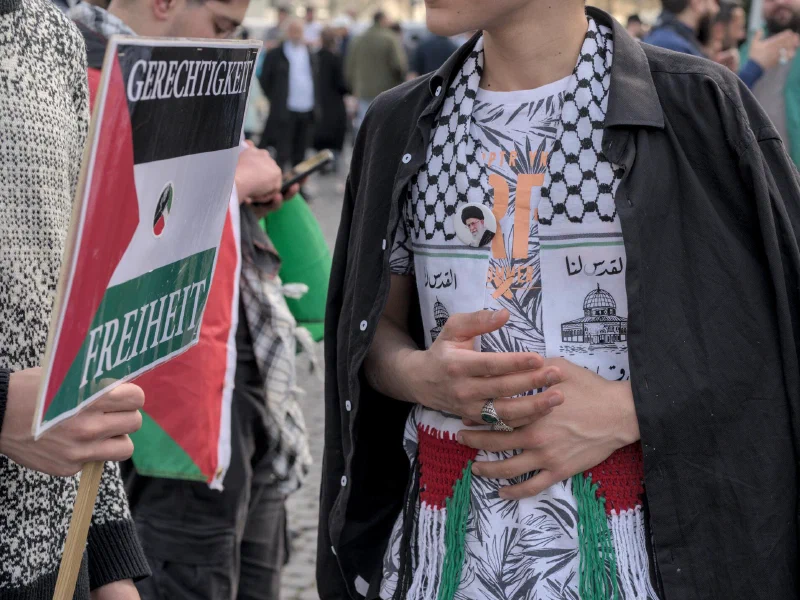 Al-Quds-Marsch in Frankfurt