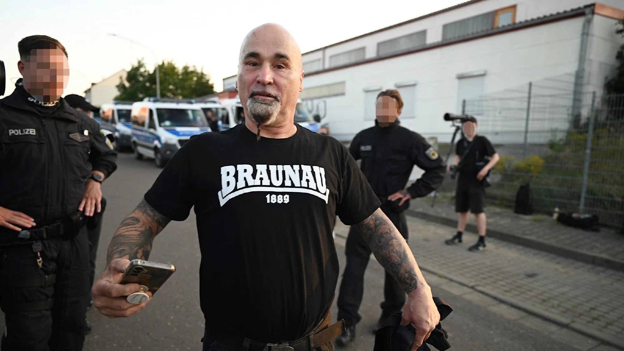 Rechtsrock mit dem "Heimatkulturwerk" in Riesa, Sachsen