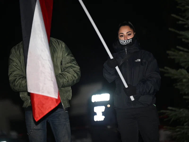 Kundgebung von Neonazis in Dortmund Dorstfeld