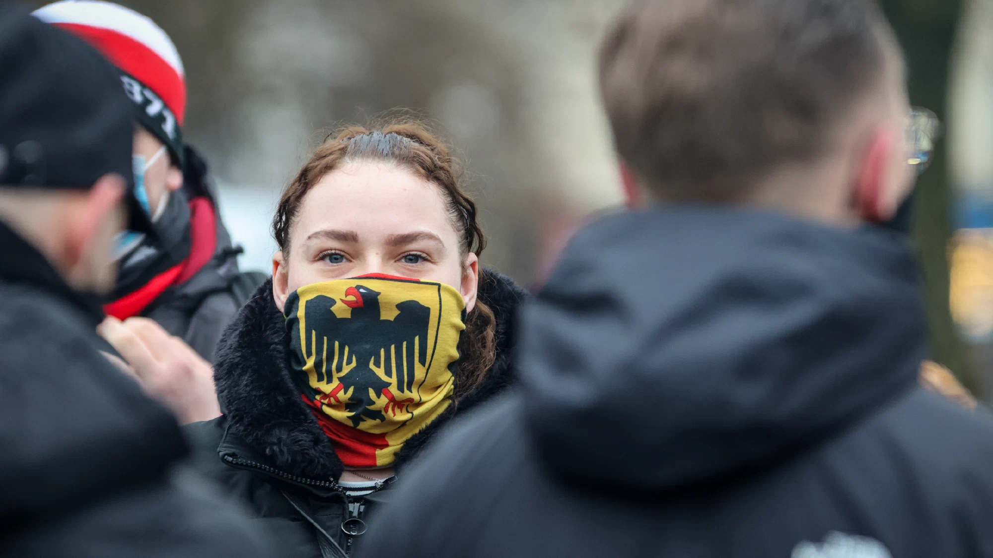 Demonstration von "Die Heimat" in Dortmund