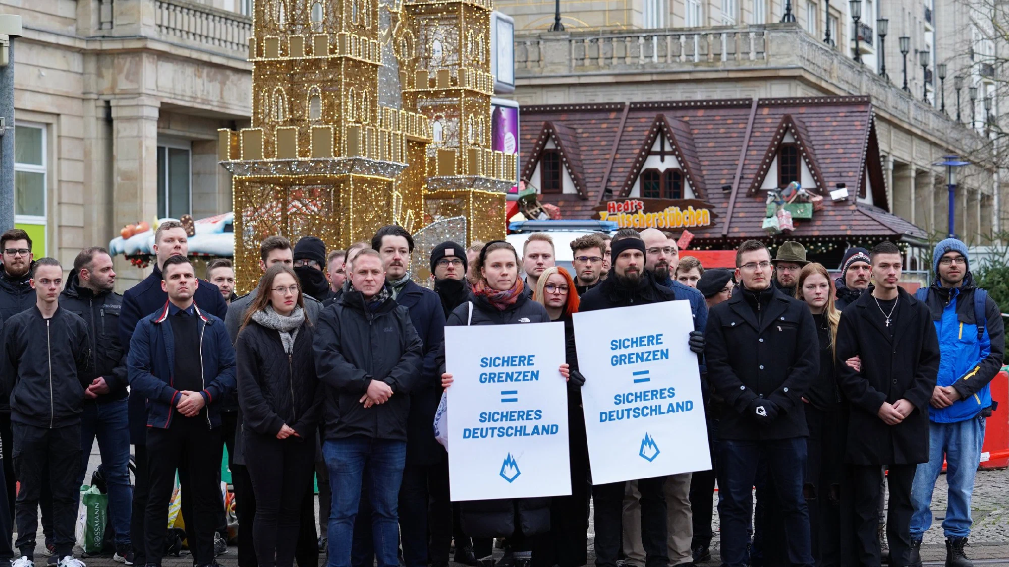 Selbstinszenierung der Jungen Alternative nach dem Anschlag in Magdeburg