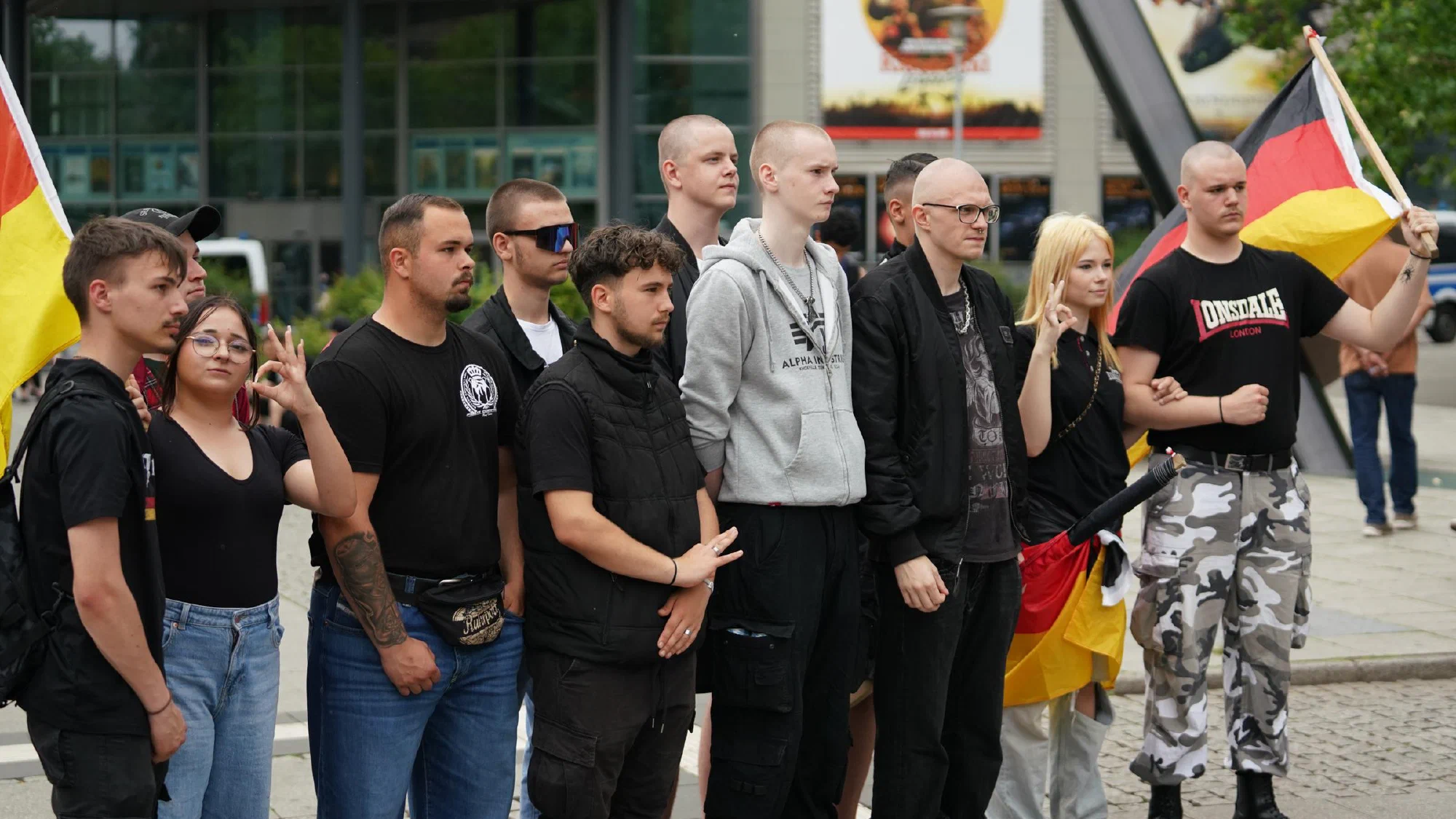 Gemeinsam für Deutschland Demonstration in Magdeburg