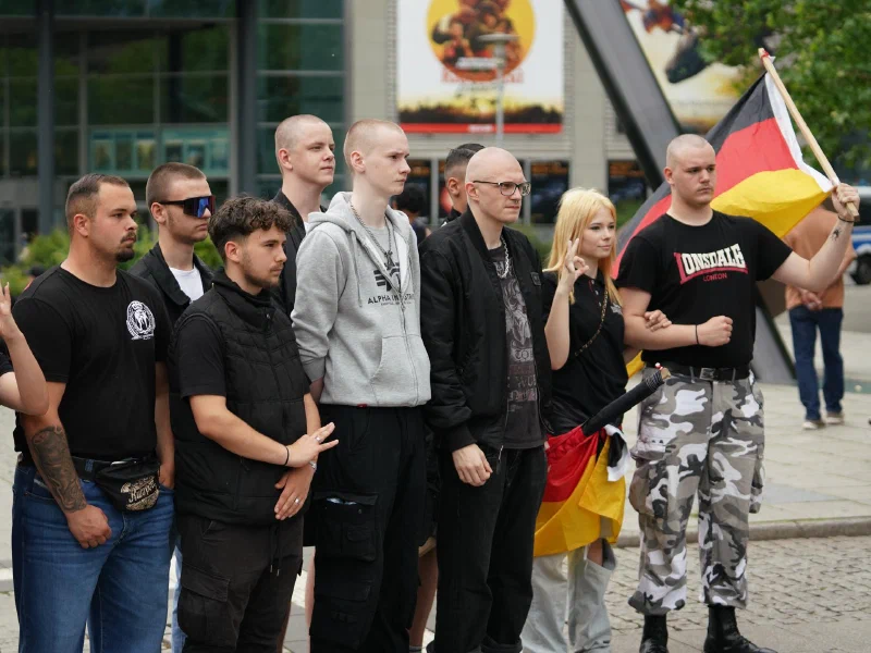 Gemeinsam für Deutschland Demonstration in Magdeburg