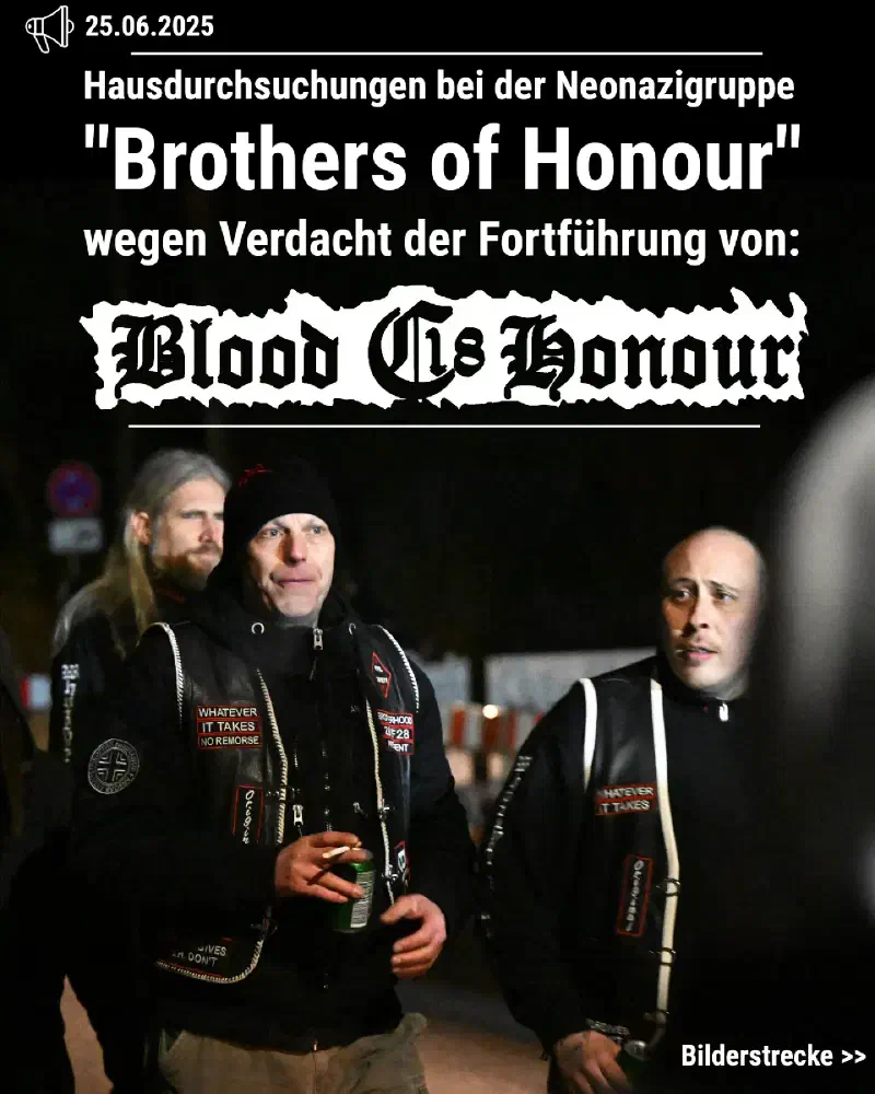 Hausdurchsuchungen bei "Brothers of Honour"