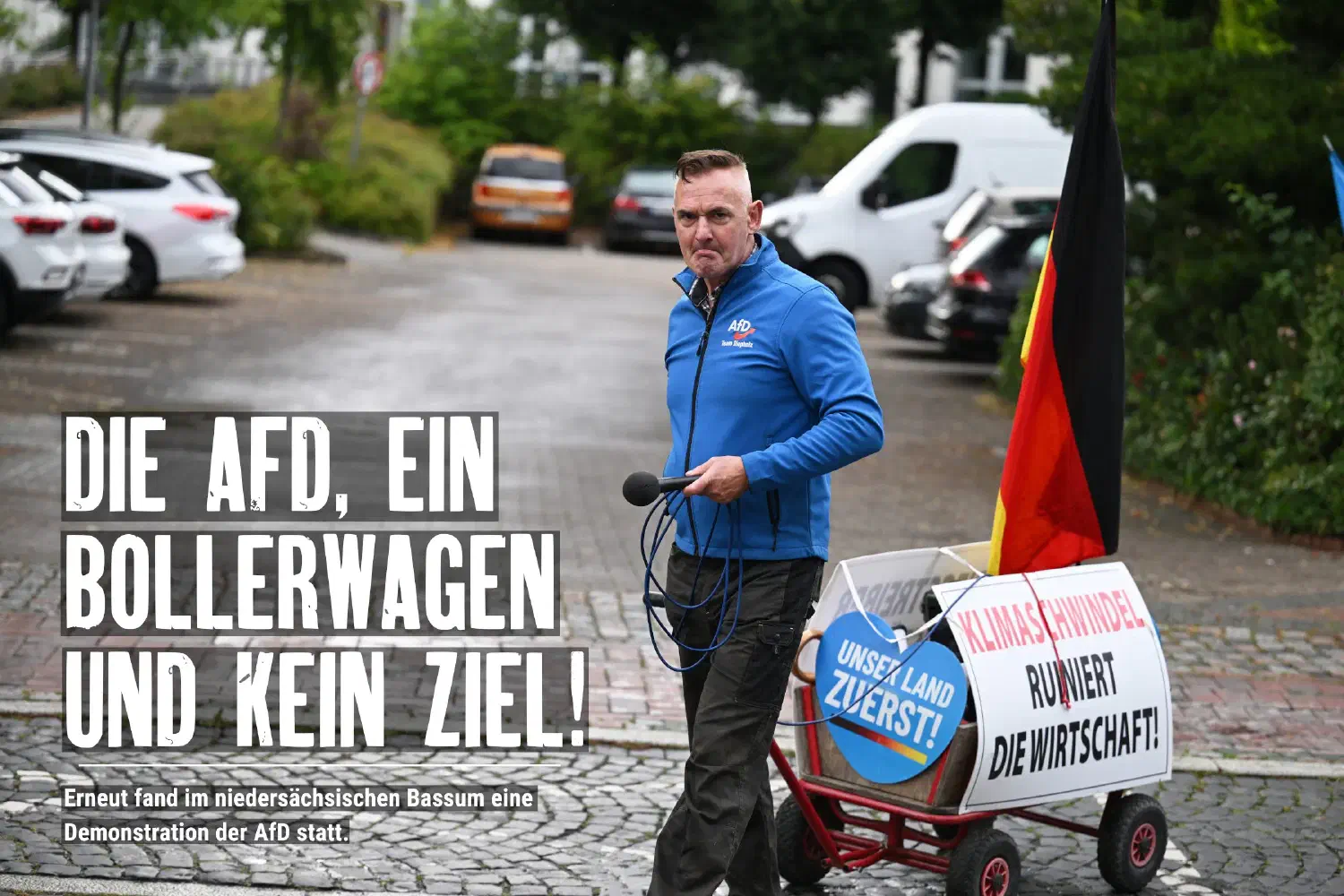 AfD-Demonstration in Bassum
