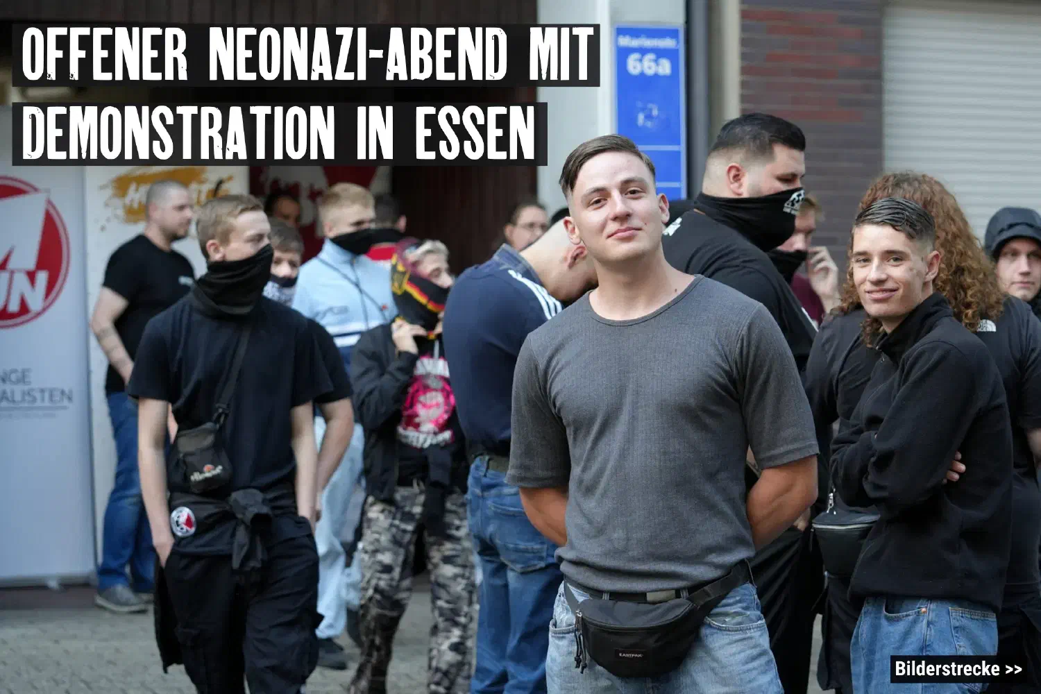 Heimat/JN: Offener Neonazi-Abend mit Demonstration in Essen