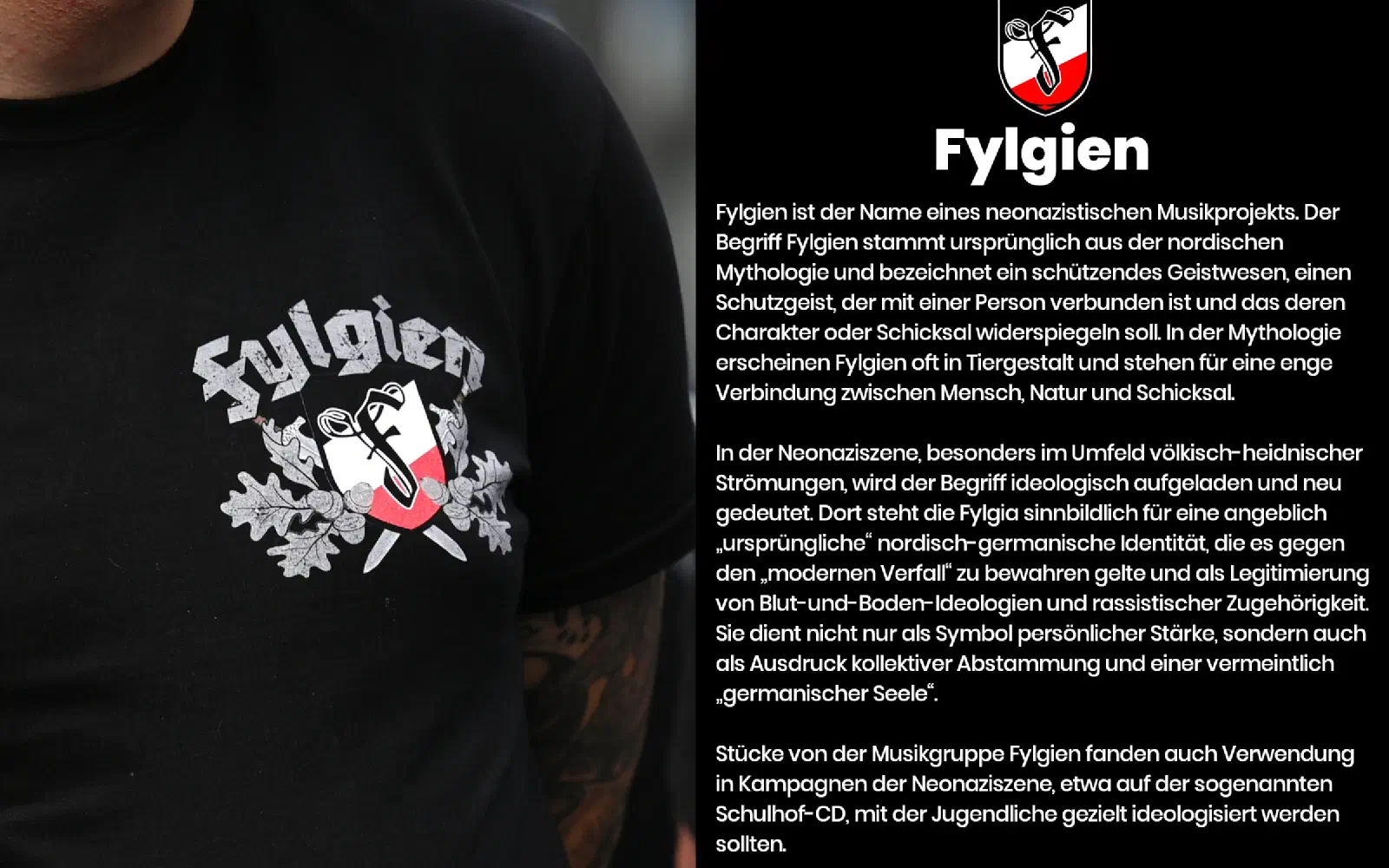 Tafel zu Fylgien