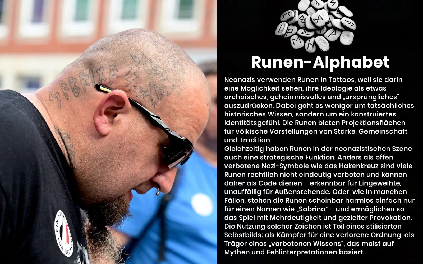 Tafel zu Runen-Alphabet