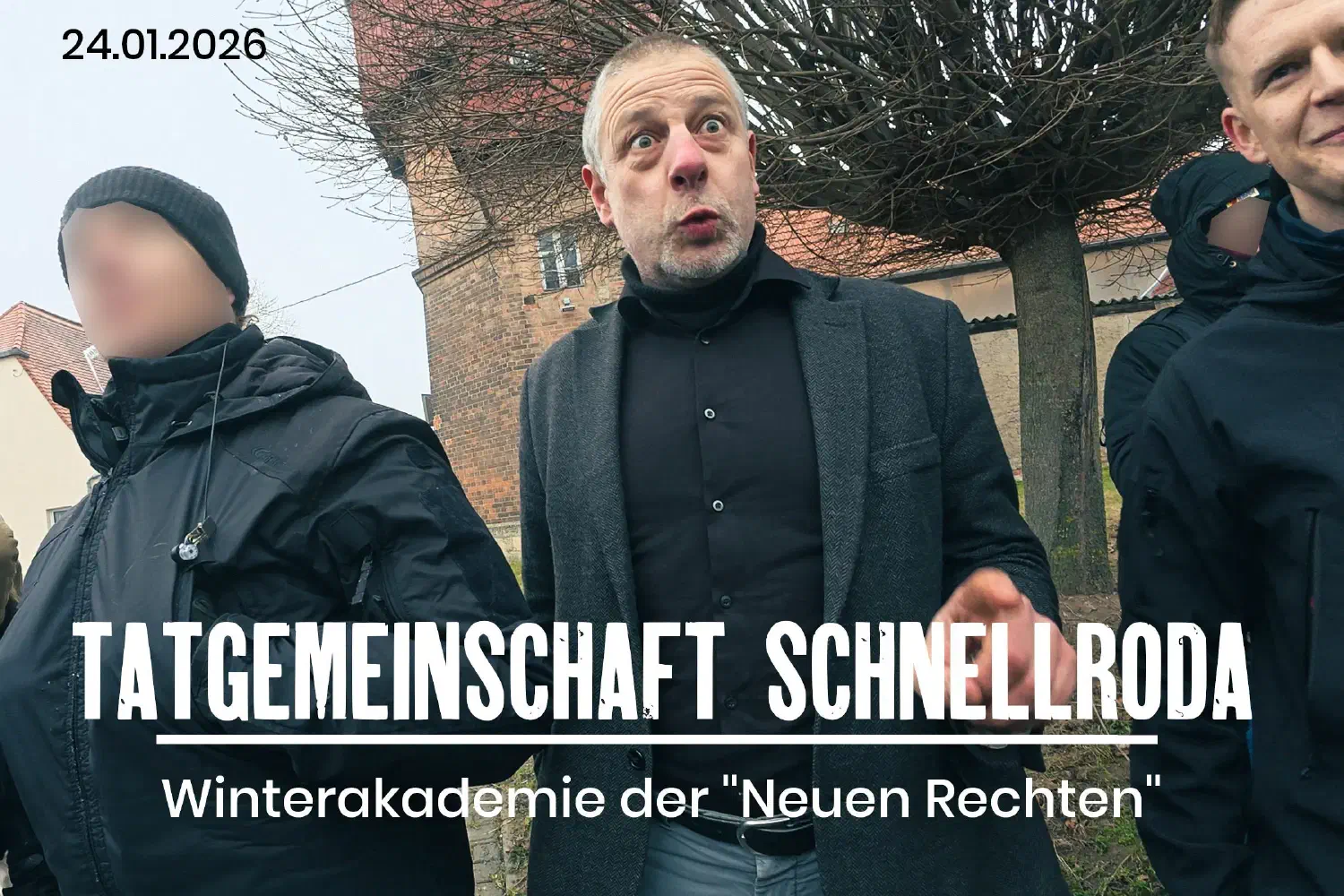 "Winterakademie" des "Institut für Staatspolitik" in Schnellroda