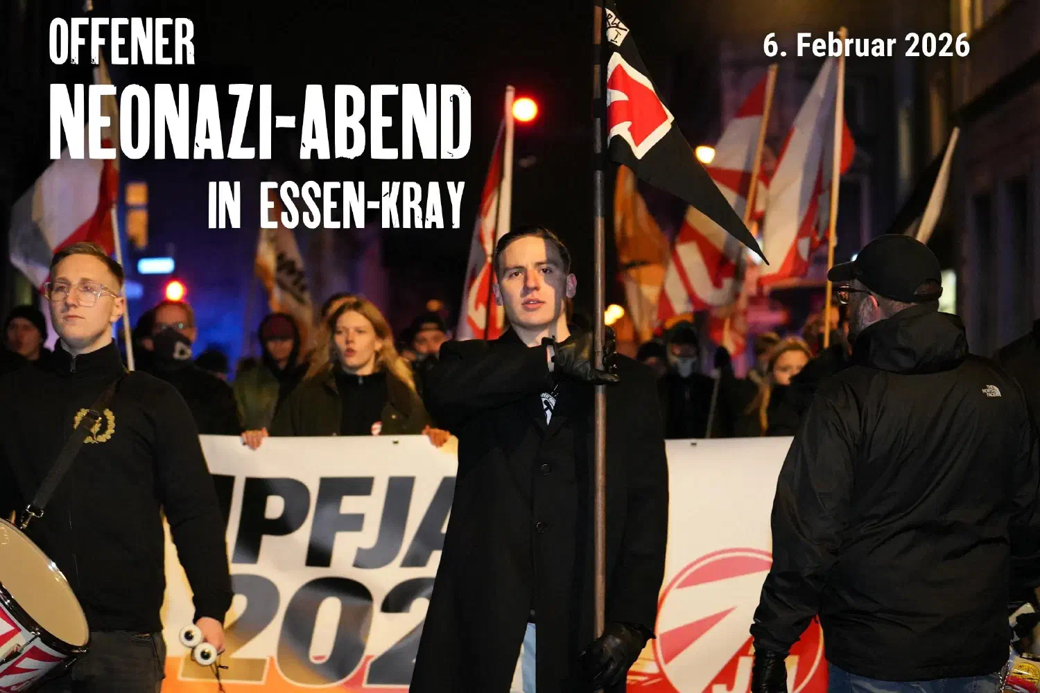 Open-Air-Neonazi-Abend in Essen
