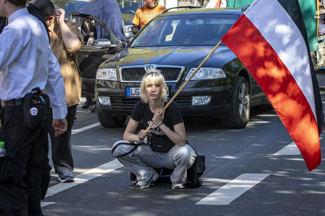 Die Stimmung bei vielen Teilnehmenden war, nach mehreren Stunden des Laufens durch fast menschenleere Straßen und dem ausbleibendem Mobilisierungserfolg, eher schlecht.