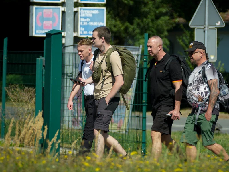 Patriotische Wander-Bewegung in Westfalen
