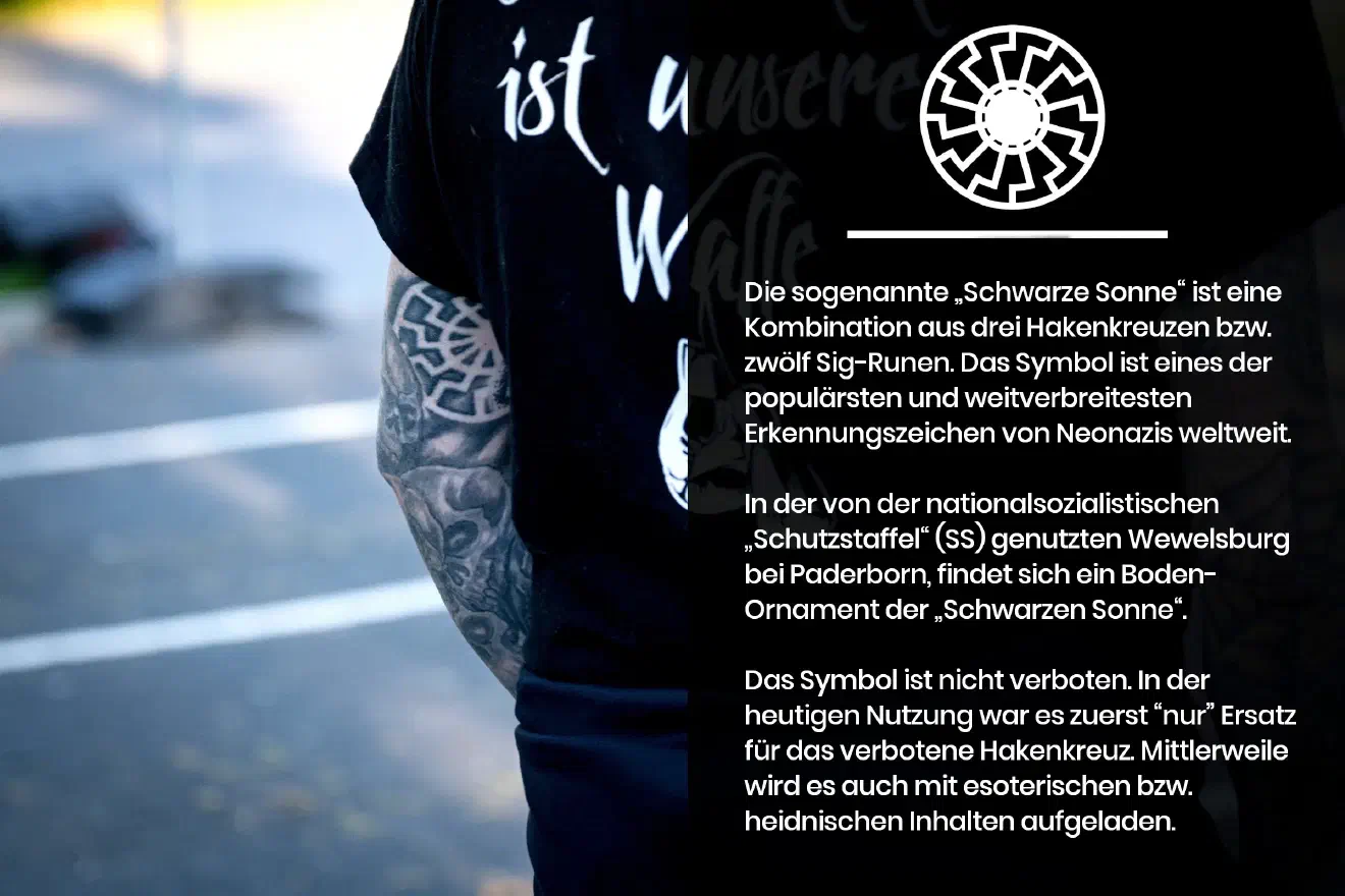 Auslöser für die erneute Kundgebung war der Streit um das "Deutschlandlied". Die Neonazis wollten die vorangegangene polizeiliche Auflösung ihrer Versammlung nicht auf sich beruhen lassen.