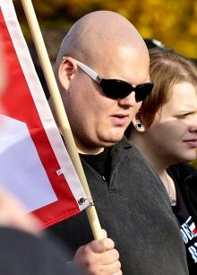 Demonstration Junge Nationaldemokraten (JN) in Wismar 20.10.2012