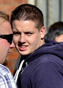 Demonstration Junge Nationaldemokraten (JN) in Wismar 20.10.2012