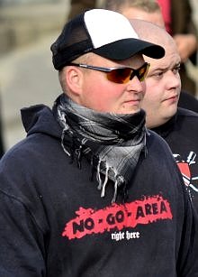 Demonstration Junge Nationaldemokraten (JN) in Wismar 20.10.2012