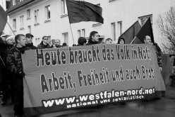 Neonazidemonstration in Bielefeld