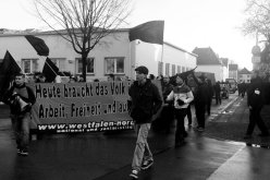 Neonazidemonstration in Bielefeld