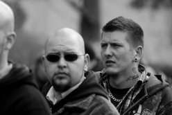 Demonstration von Neonazis in Luebeck