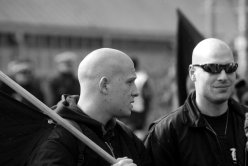 Demonstration von Neonazis in Luebeck