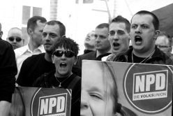 1. Mai Demonstration von Neonazis in Neumünster