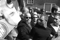 1. Mai Demonstration von Neonazis in Neumünster