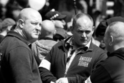 Demonstration von Neonazis in Hamburg 2012