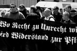 Demonstration von Neonazis in Hamburg 2012