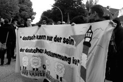 Demonstration von Neonazis in Hamburg 2012