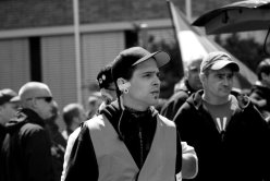 Demonstration von Neonazis in Hamburg 2012