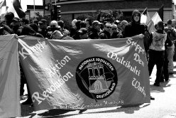 Demonstration von Neonazis in Hamburg 2012