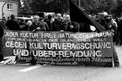 Demonstration von Neonazis in Hamburg 2012