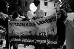 Demonstration von Neonazis in Hamburg 2012