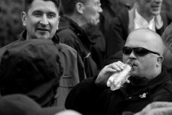 Demonstration von Neonazis in Hamburg 2012