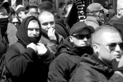 Demonstration von Neonazis in Hamburg 2012