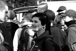 Demonstration von Neonazis in Hamburg 2012