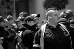 Demonstration von Neonazis in Hamburg 2012