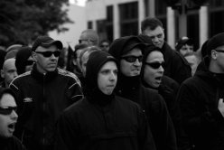 Demonstration von Neonazis in Hamburg 2012