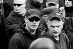 Demonstration von Neonazis in Hamburg 2012