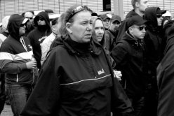 Demonstration von Neonazis in Hamburg 2012