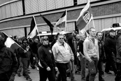 Demonstration von Neonazis in Hamburg 2012