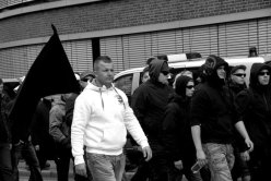 Demonstration von Neonazis in Hamburg 2012