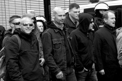 Demonstration von Neonazis in Hamburg 2012