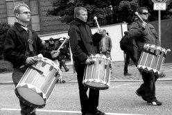 Demonstration von Neonazis in Hamburg 2012