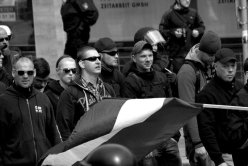 Demonstration von Neonazis in Hamburg 2012