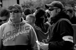 Demonstration von Neonazis in Hamburg 2012