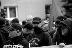 Demonstration von Neonazis in Hamburg 2012