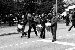 Demonstration von Neonazis in Hamburg 2012